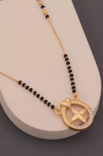 Traditional  gold plated mangalsutra