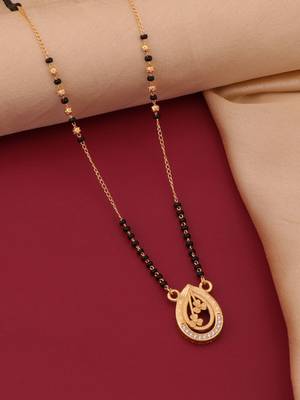 Traditional  gold plated mangalsutra 2
