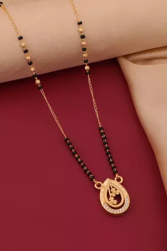Traditional  gold plated mangalsutra