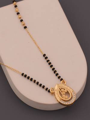 Traditional  gold plated mangalsutra 3