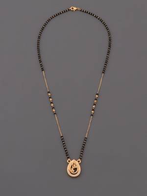 Traditional  gold plated mangalsutra 4