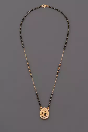 Traditional  gold plated mangalsutra