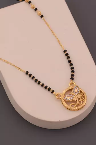 Traditional  gold plated mangalsutra