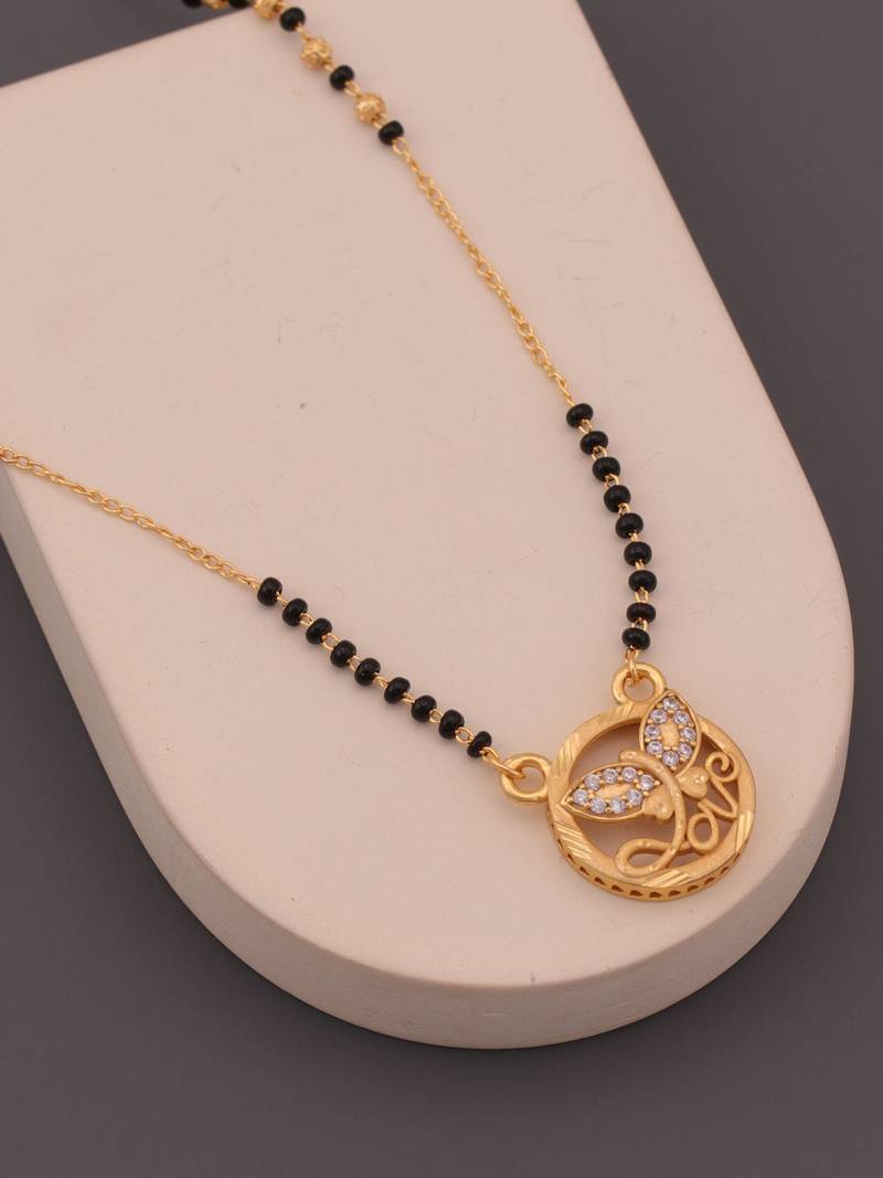 Traditional  gold plated mangalsutra
