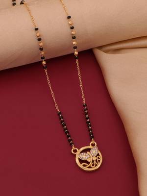 Traditional  gold plated mangalsutra 2