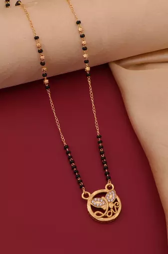 Traditional  gold plated mangalsutra