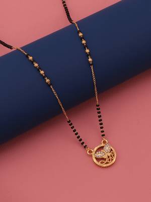 Traditional  gold plated mangalsutra 3