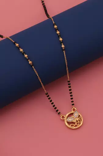 Traditional  gold plated mangalsutra