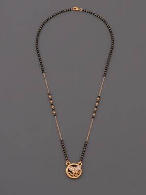 Traditional  gold plated mangalsutra 4
