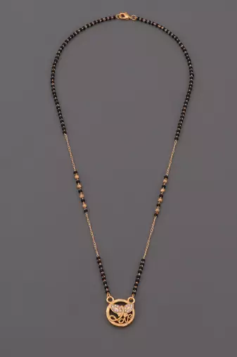 Traditional  gold plated mangalsutra