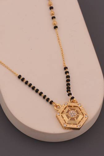 Traditional  gold plated mangalsutra