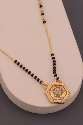 Traditional  gold plated mangalsutra