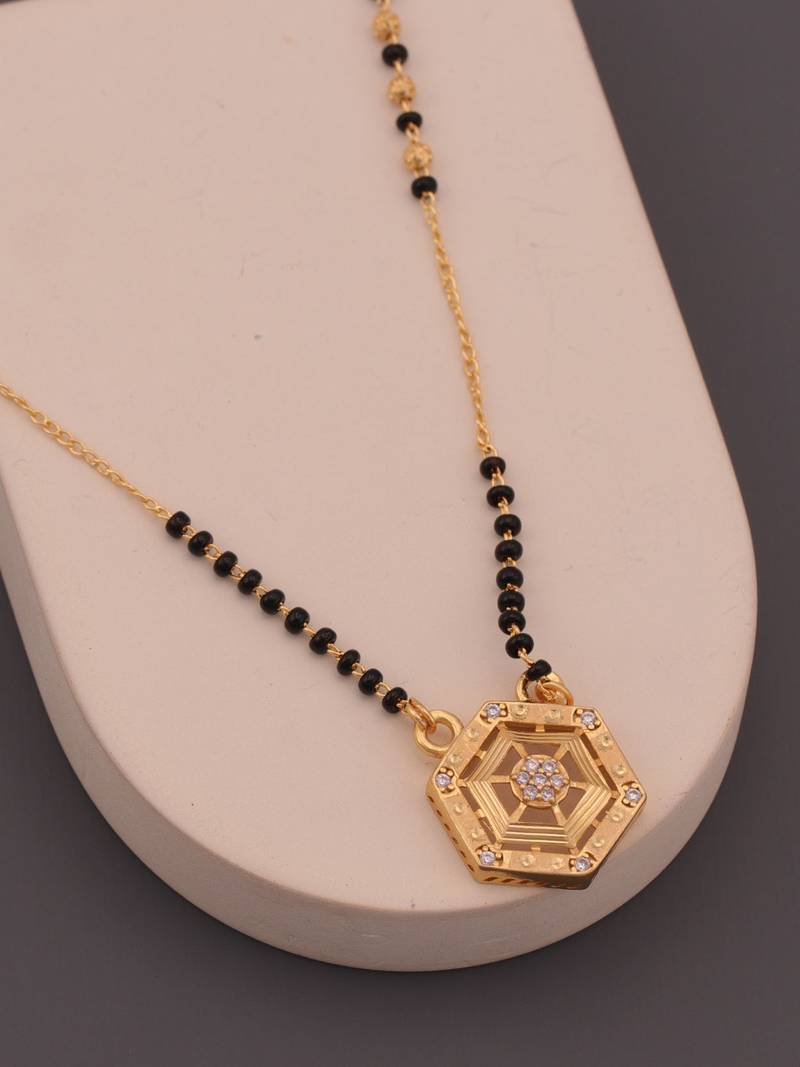 Traditional  gold plated mangalsutra