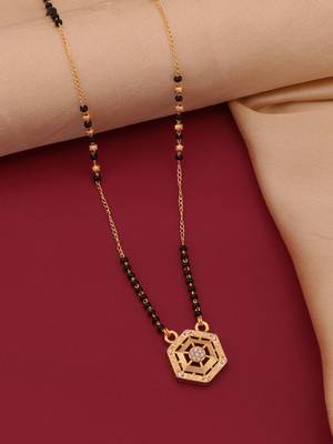 Traditional  gold plated mangalsutra 2
