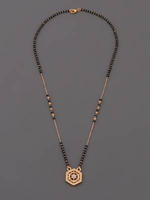 Traditional  gold plated mangalsutra 3