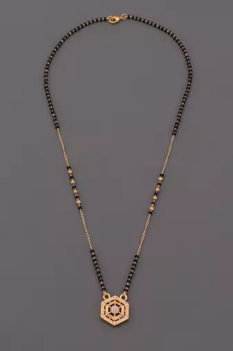Traditional  gold plated mangalsutra
