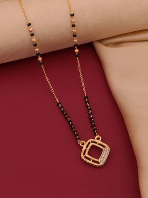 Traditional  gold plated mangalsutra 1