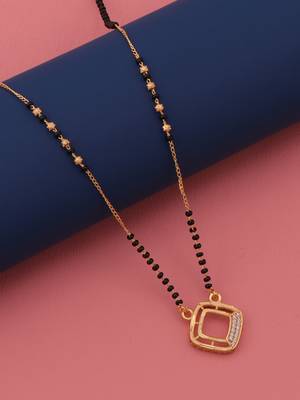 Traditional  gold plated mangalsutra 2