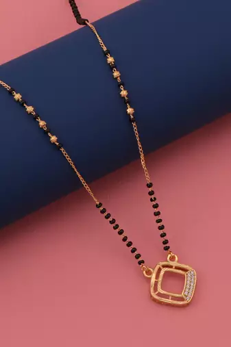 Traditional  gold plated mangalsutra