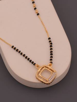 Traditional  gold plated mangalsutra 4