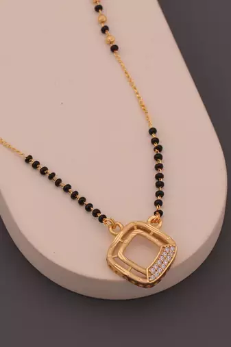 Traditional  gold plated mangalsutra