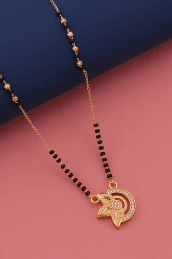 Traditional  gold plated mangalsutra
