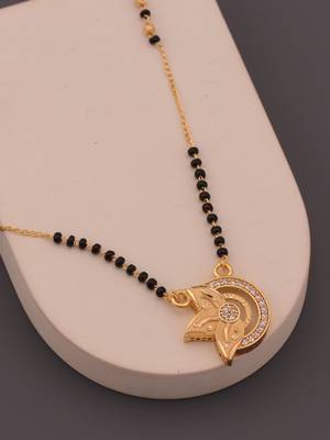 Traditional  gold plated mangalsutra 2