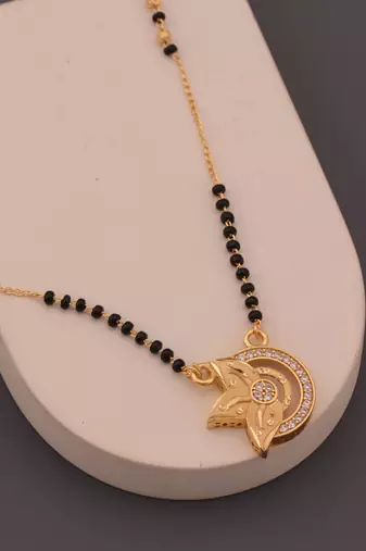 Traditional  gold plated mangalsutra