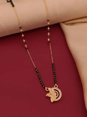 Traditional  gold plated mangalsutra 3