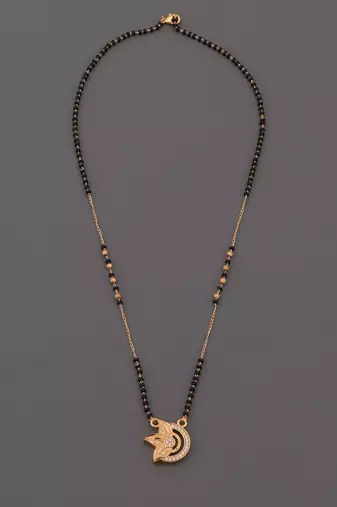 Traditional  gold plated mangalsutra
