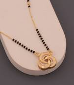 Traditional  gold plated mangalsutra