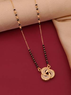Traditional  gold plated mangalsutra 2