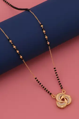 Traditional  gold plated mangalsutra