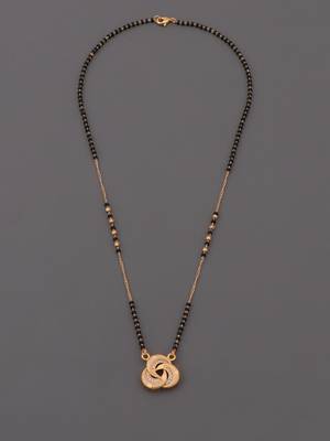 Traditional  gold plated mangalsutra 4