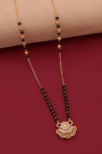 Traditional  gold plated mangalsutra