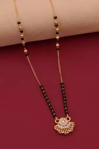 Traditional  gold plated mangalsutra