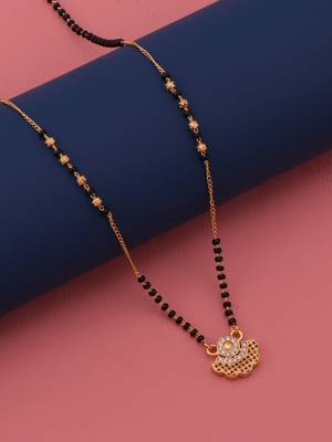 Traditional  gold plated mangalsutra 2