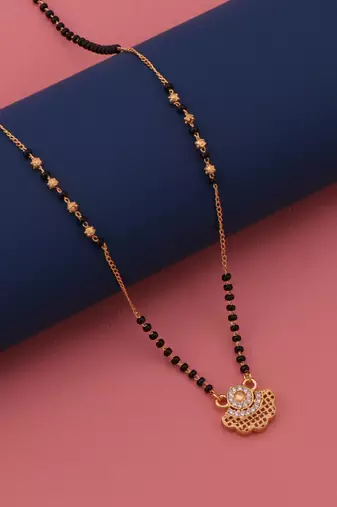 Traditional  gold plated mangalsutra
