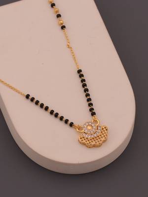 Traditional  gold plated mangalsutra 3