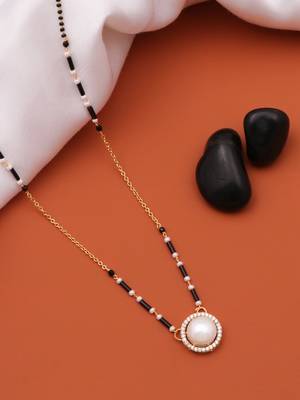 Traditional  gold plated mangalsutra 2