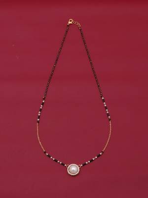 Traditional  gold plated mangalsutra 3