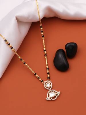 Traditional  gold plated mangalsutra 3
