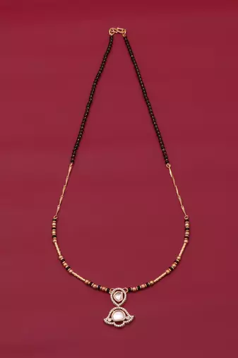 Traditional  gold plated mangalsutra
