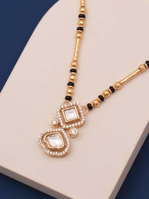 Traditional  gold plated mangalsutra 2