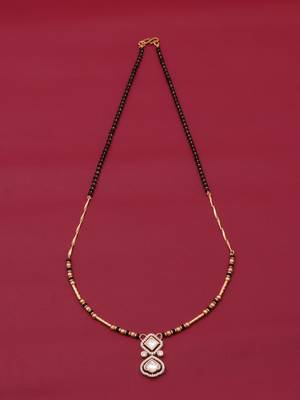 Traditional  gold plated mangalsutra 4