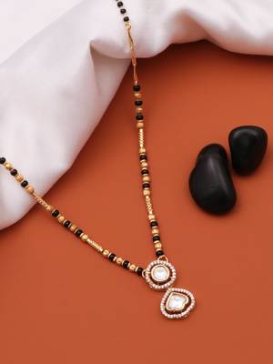 Traditional  gold plated mangalsutra 3
