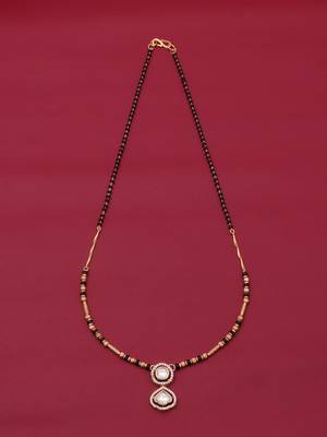 Traditional  gold plated mangalsutra 4