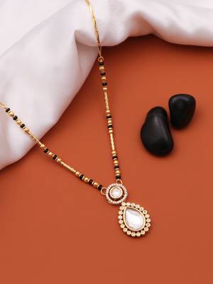 Traditional  gold plated mangalsutra 3