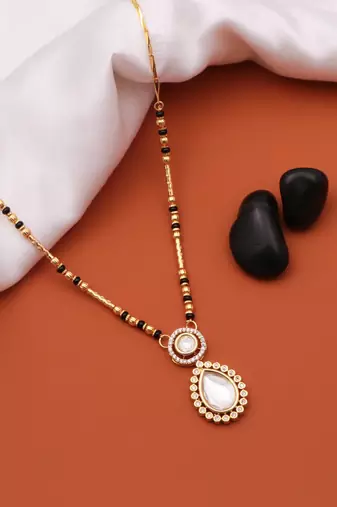 Traditional  gold plated mangalsutra