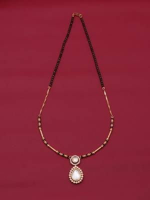 Traditional  gold plated mangalsutra 4